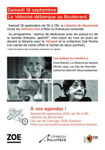 Le Vélozoé débarque au Boulevard