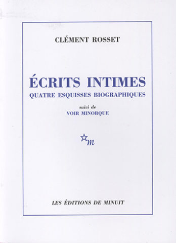 Écrits intimes : quatre esquisses biographiques